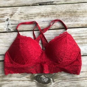 PINK Victoria’s Secret Strappy Lace Bralette